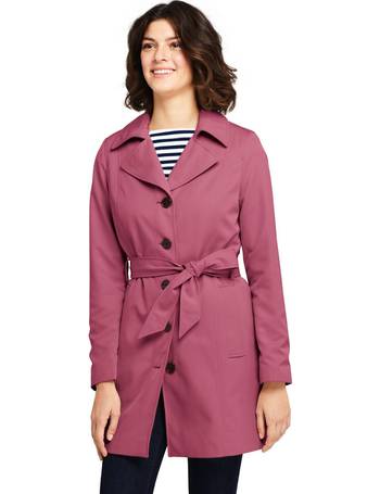 Women S Land End Trench Coats Up, Light Pink Trench Coat Uk