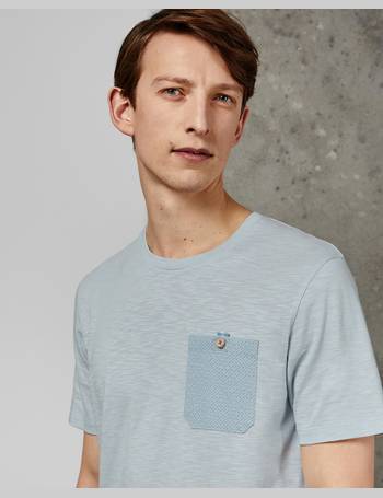 Ted Baker London Spindle Pocket T-Shirt in Navy