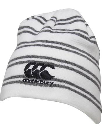 England Rugby Canterbury Men's Bobble Beanie Hat New Grey 