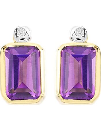 F hinds store sapphire earrings