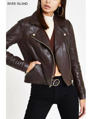 river island cato leather jacket