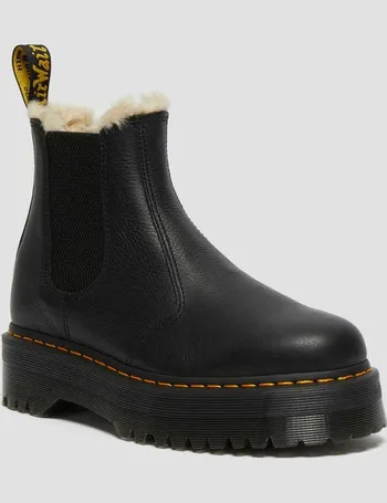 doc martin fluffy boots