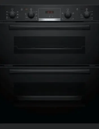 bosch hbn13b261b serie 6 electric built under double oven black