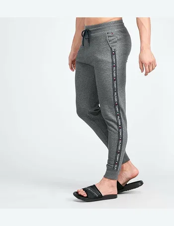 tommy hilfiger contrast taping lounge jogger pants