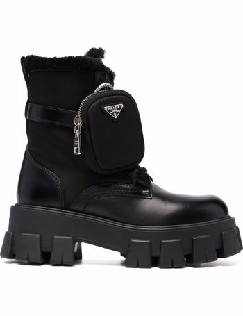 prada buckle boots