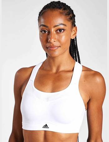 adidas TLRD Impact Luxe High-Support Zip Bra - Black | adidas India