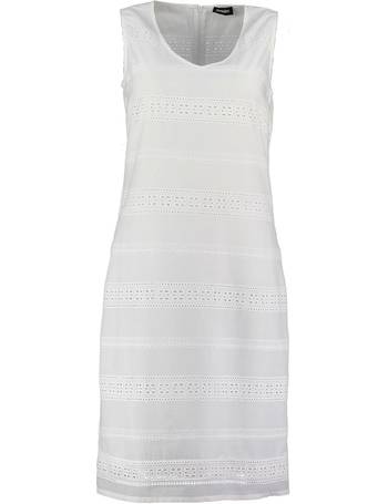 Ladies Pomodoro Shift Dress - White from The House of Bruar