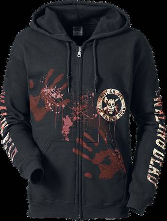 The walking dead zip cheap up hoodie