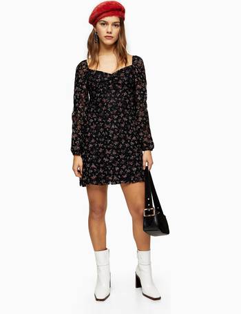 topshop petite floral dress