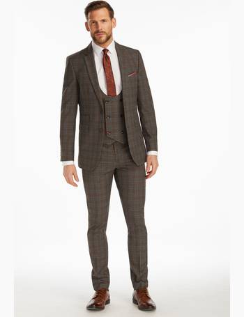 slaters brown suit