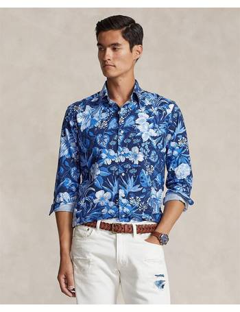 Featherweight floral shirt Modern fit, Le 31