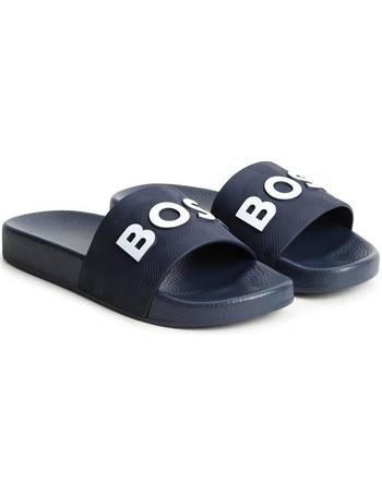 Childrens hugo shop boss sliders