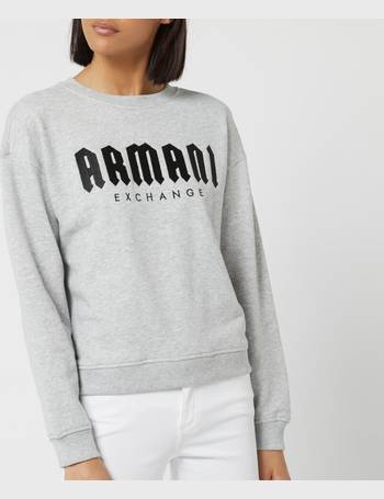 armani exchange sweatshirt womens
