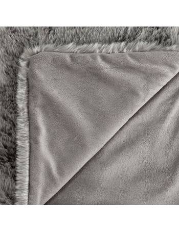 faux fur throw argos