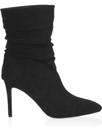 next black slouch boots