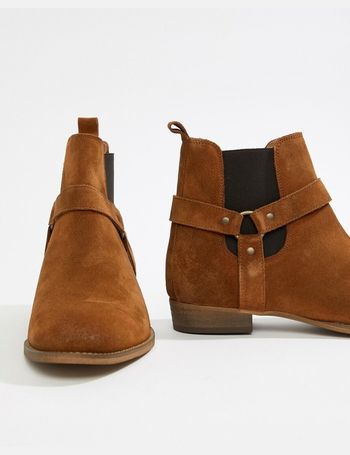 river island tan chelsea boots