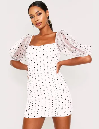 misspap polka dot dress