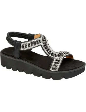 Debenhams ladies wedge discount sandals