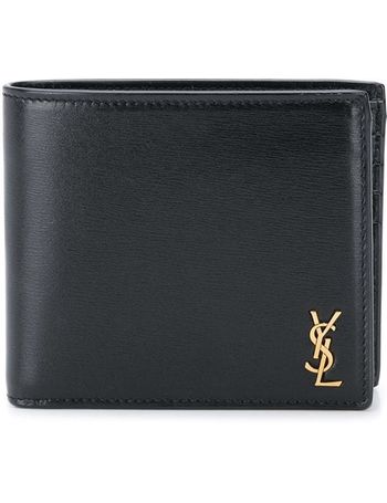 Saint Laurent Logo Print Key Holder Wallet - Farfetch