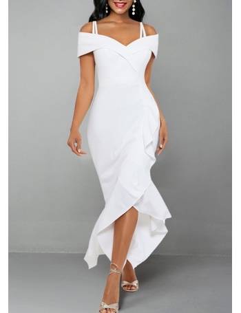 Rotita all 2024 white dresses