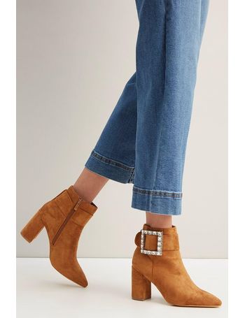 leather hiker ankle boots