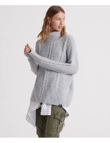 Pia nep cable 2025 cape sweater