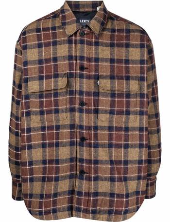 mens flannel shirts levi