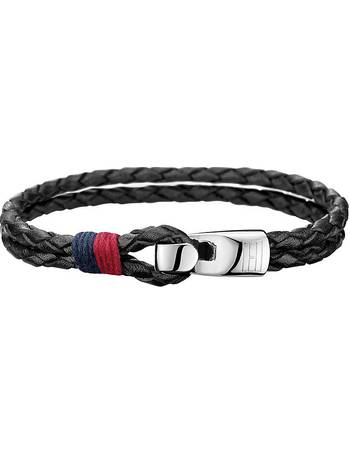 h samuel mens leather bracelet