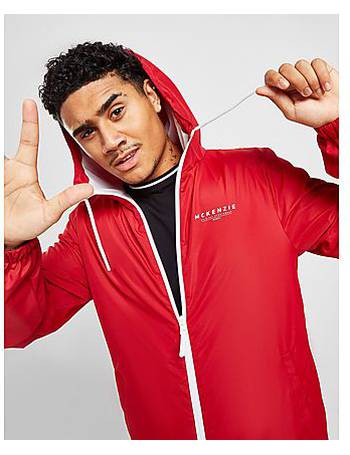 Mckenzie essential full zip best sale windbreaker jacket