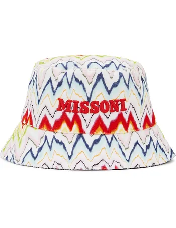 Missoni zig-zag print bucket hat