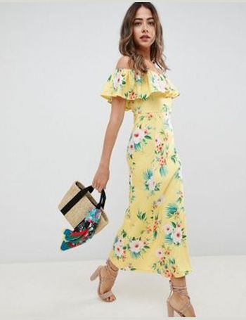 asos tropical dress