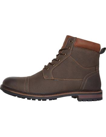 Fluid mens borg 2025 lined boots brown