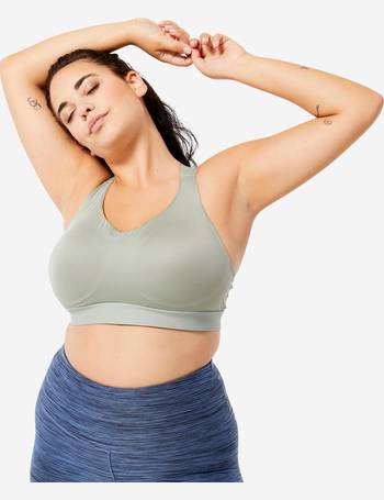 Clothing, Decathlon Moderate Support Cropped Fitness Sports Bra 540