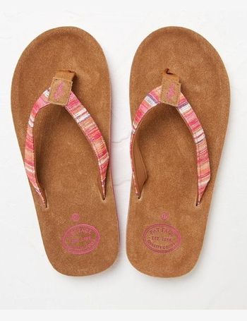 Shop fat face women's flip flops up to 75% Off