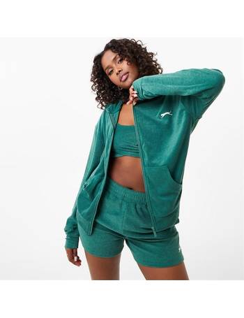 Puma green shop hoodie sports direct