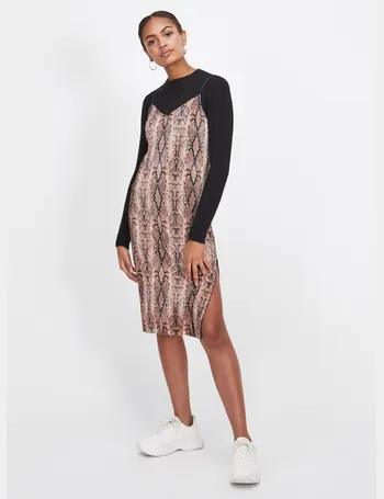 Miss selfridge shop snakeskin dress