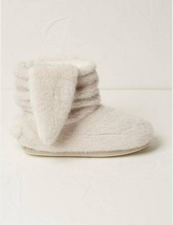 fatface grey maya slipper boots