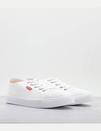 levi white trainers womens