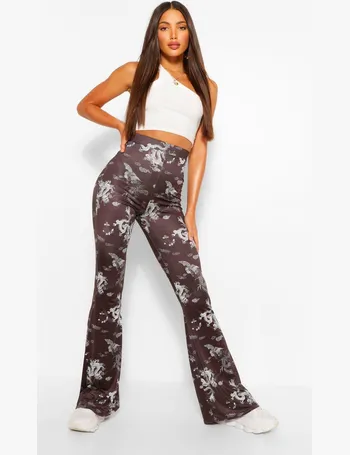 Boohoo Tall Contrast Waistband Detail Pants in Green