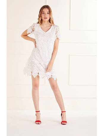 Mela london best sale lace shift dress