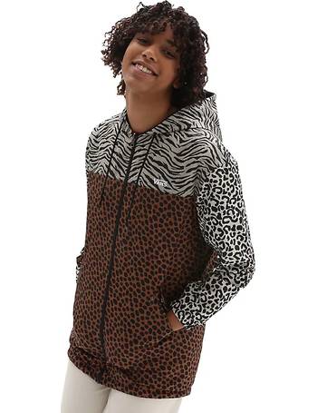 vans animal print jacket