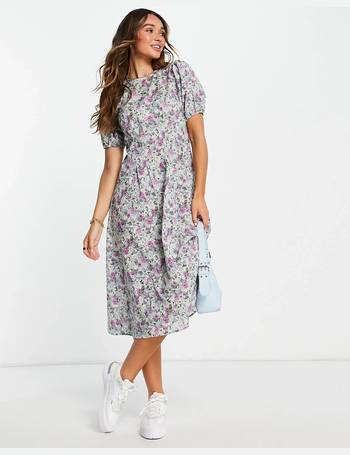 Shop Vila Women's Green Floral Dresses up to 70% Off