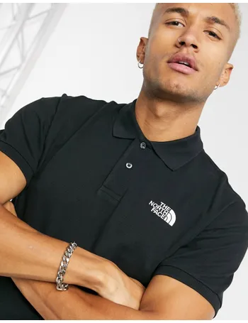 north face mens polo shirt