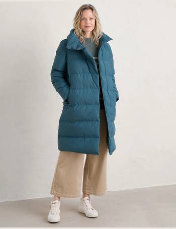 Hooded Padded Longline Puffer Coat