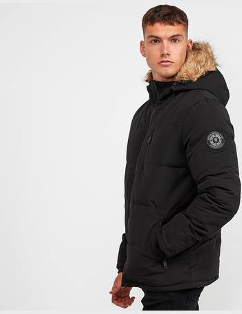 Brave soul mens shop trailblazer parka black