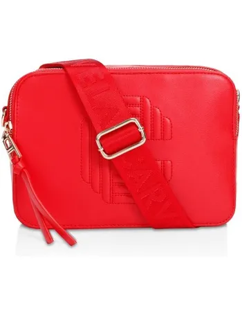 Red carvela online bag