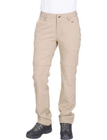 Trespass Clifton Cargo Walking Trousers  Black  Very Ireland