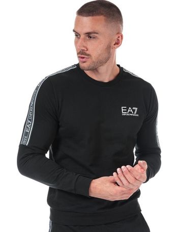 emporio armani ea7 tape crew sweatshirt