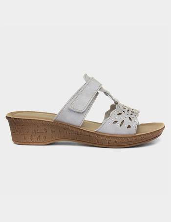 shoe zone ladies wedges