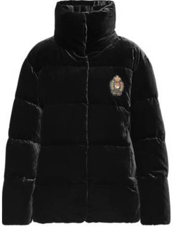 ralph lauren velvet down jacket